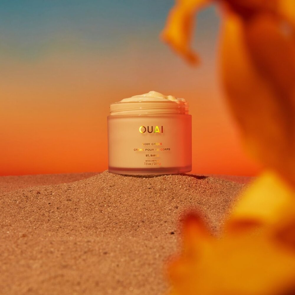 OUAI Body Cream, St. Barts - Hydrating Whipped Body Cream 7.5oz - Picture 3 of 7
